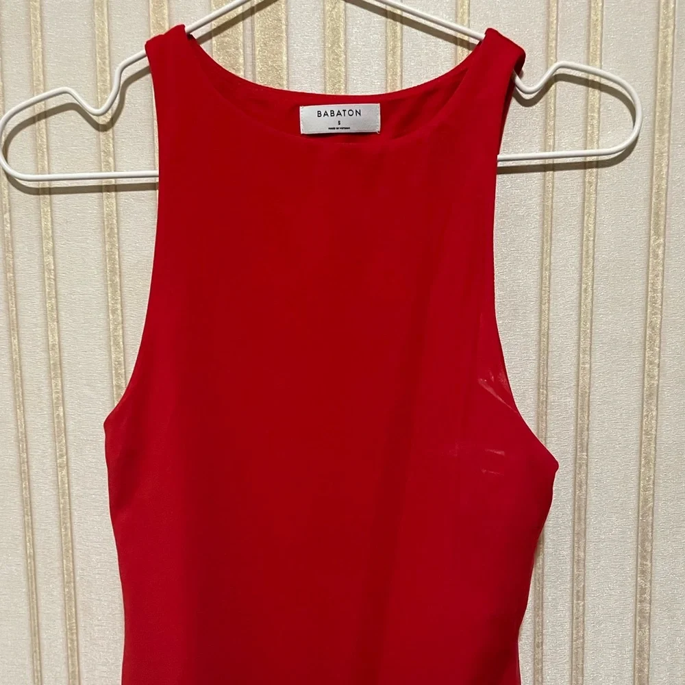 Aritzia Red 90’s Bodysuit - Picture 1 of 2